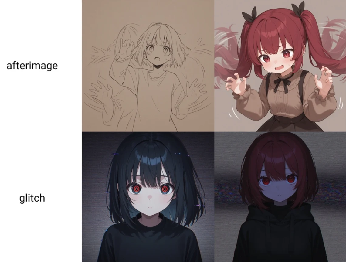 【3-5】手描き技法・エフェクト：図版1