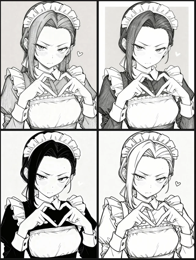 線画：図版1