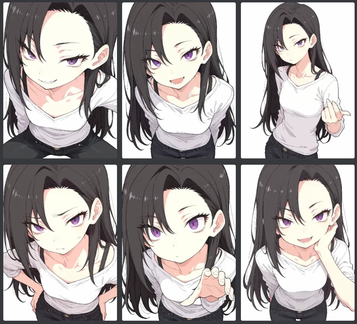 ・キャラLoRA学習に適したデータセットとは:図版1