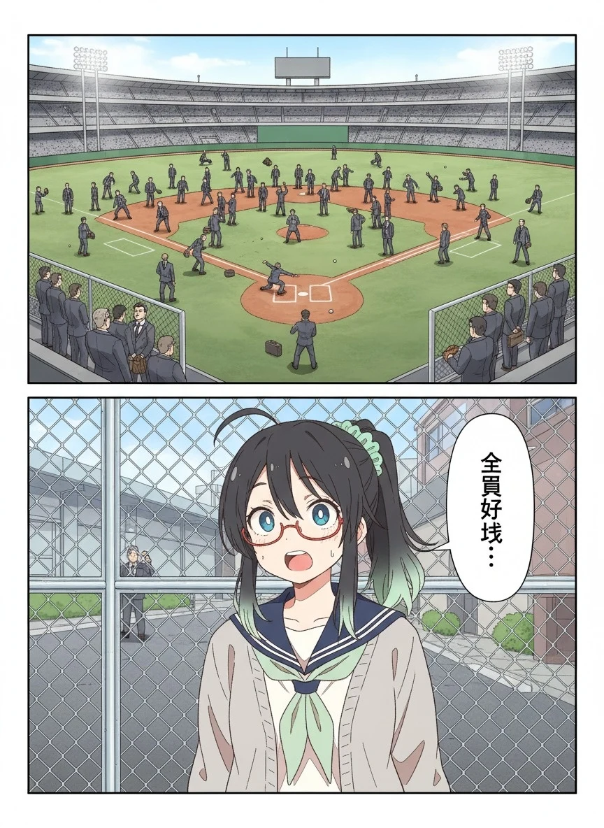 検証11．2コマ漫画生成：図版1