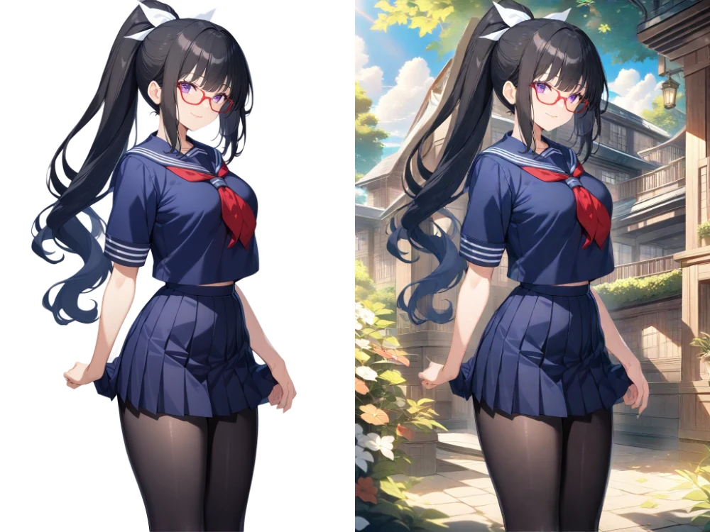 From Foreground to Blending(前景にブレンド):図版2