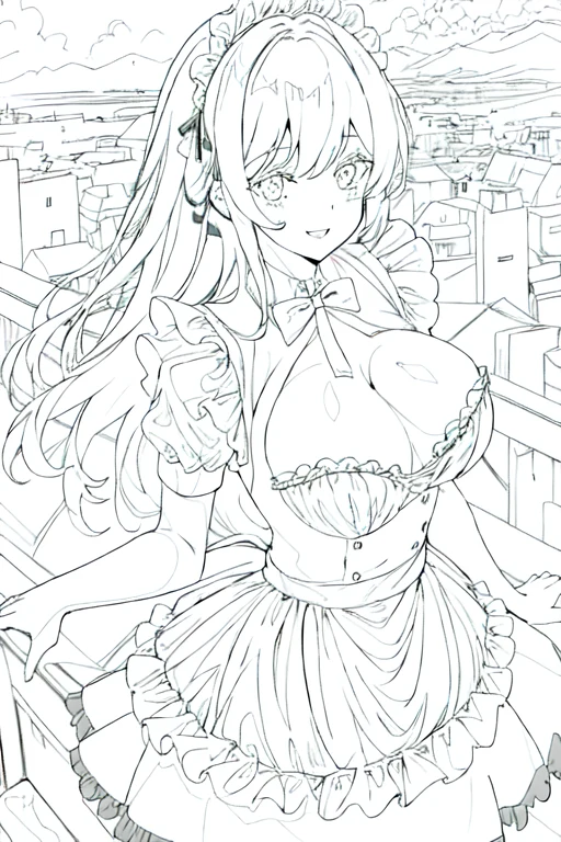 線画に色を塗ってみよう!:図版1
