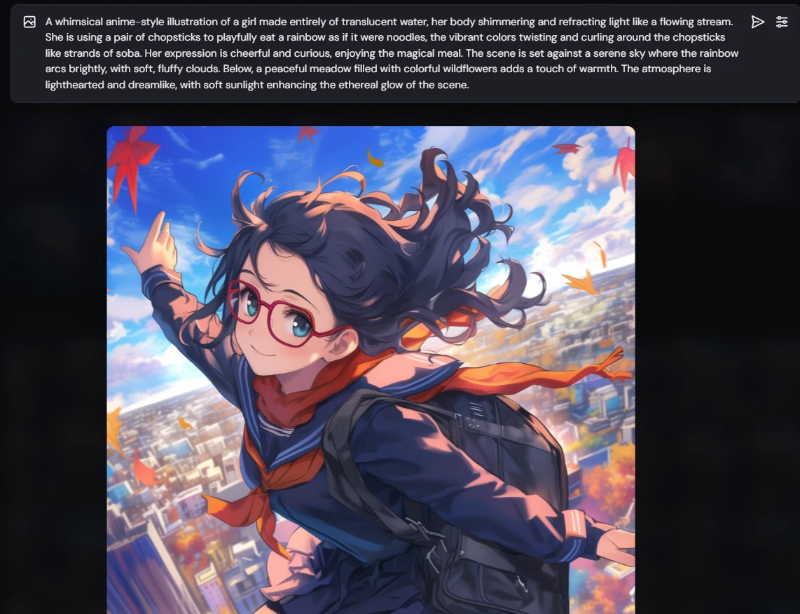 ①ポジティブプロンプトとネガティブプロンプト:図版1