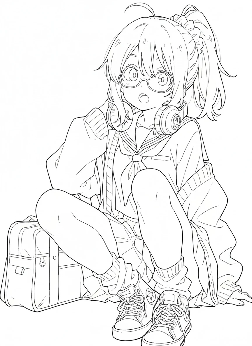 検証3.イラストの線画抽出:図版2