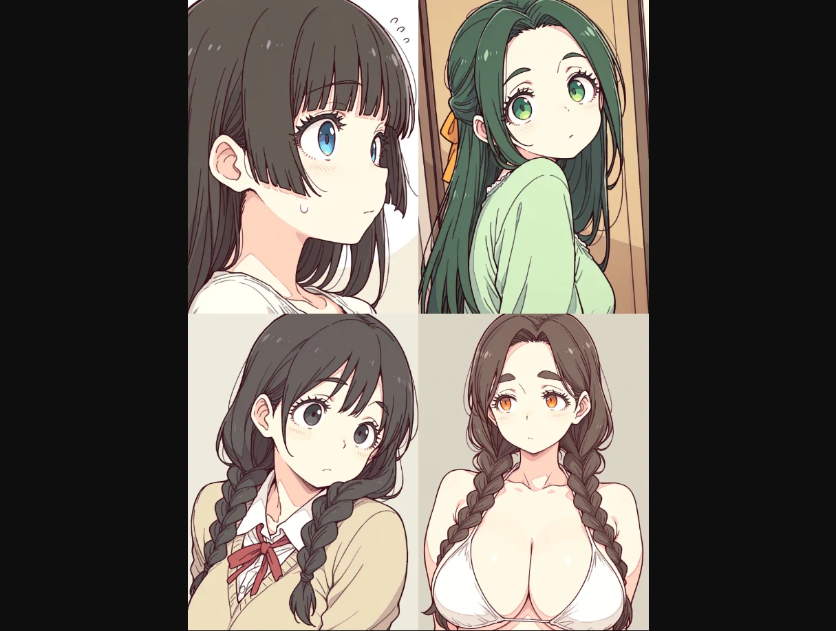【序文】二つの「画風LoRA学習法」：図版3