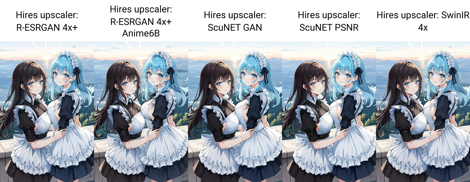 アップスケーラーごとの違い:図版4