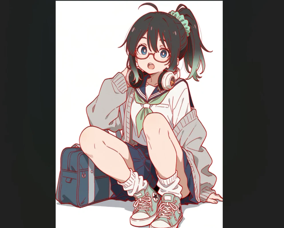 検証3.イラストの線画抽出:図版4