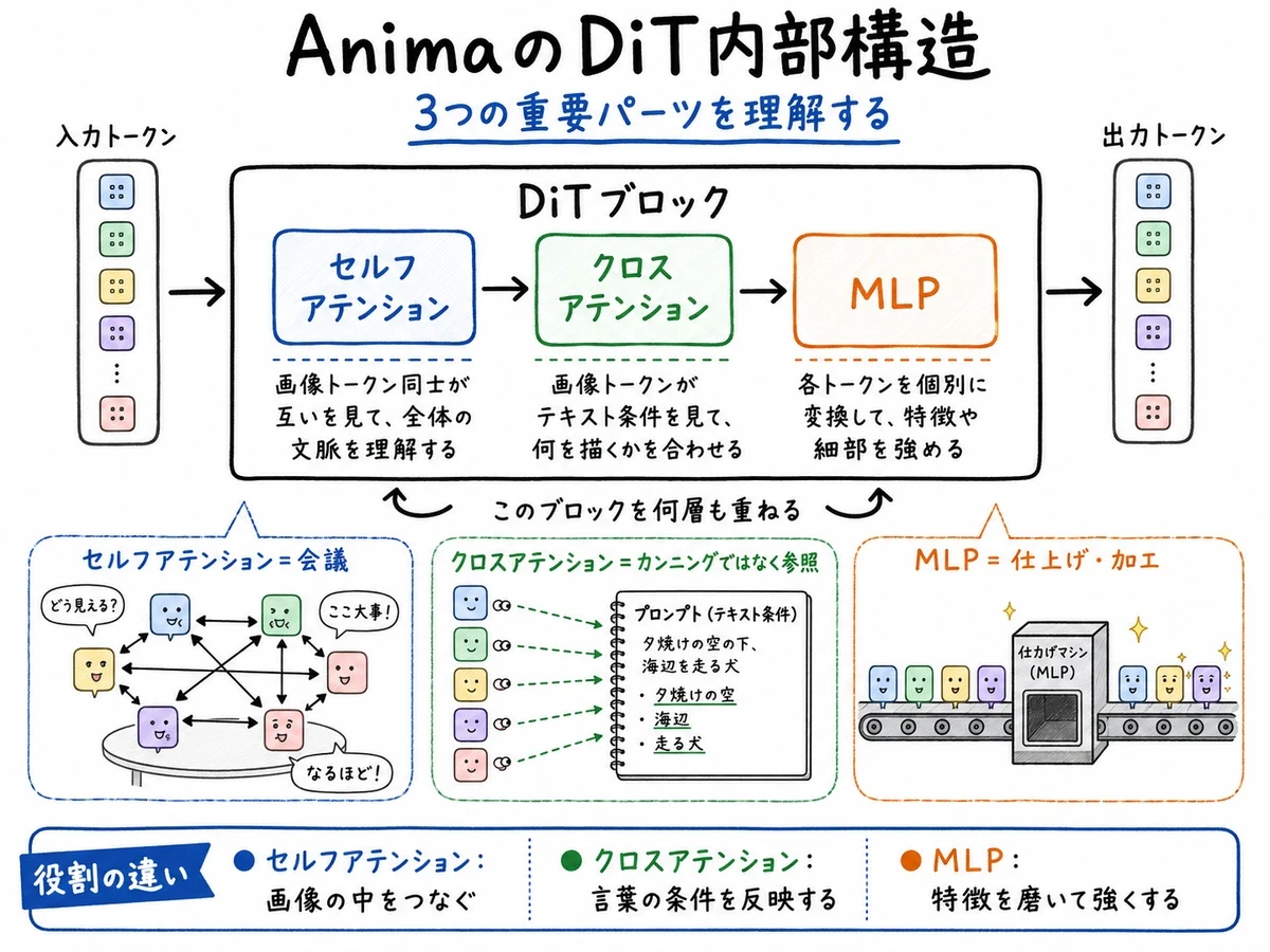 DiTの内部構造:図版2