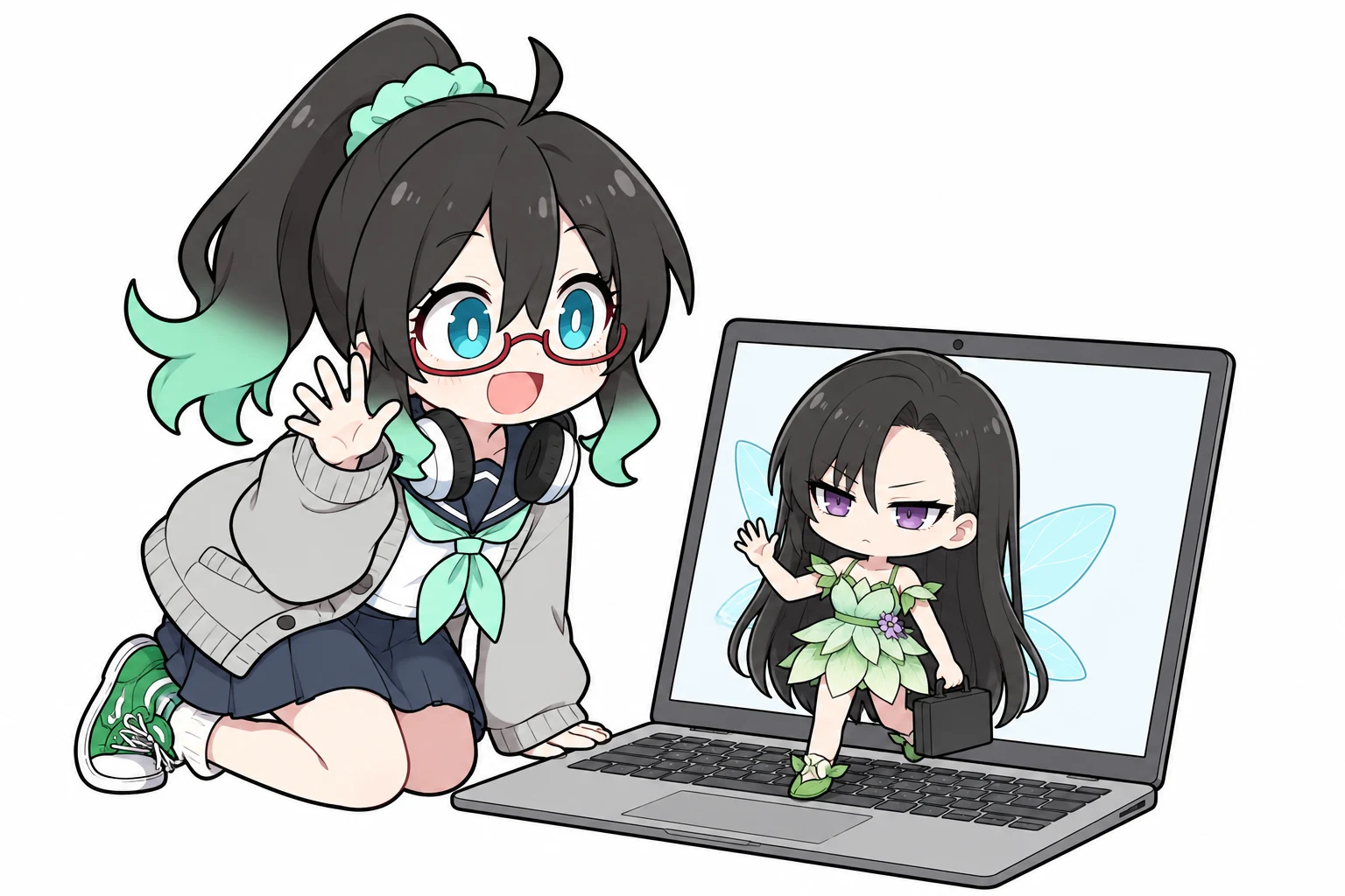 PC内に住んでいるわけではない