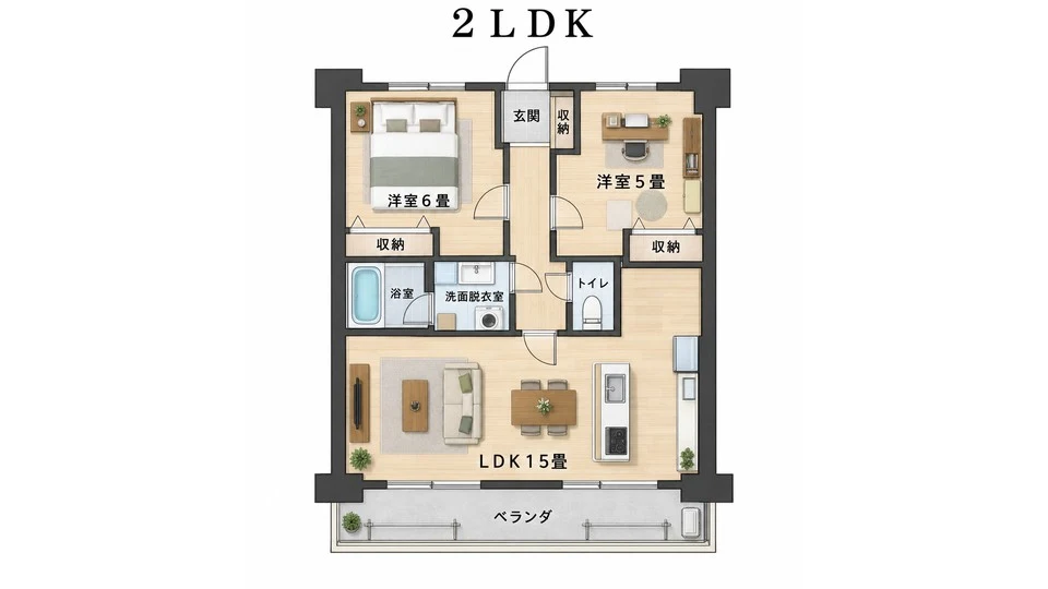 検証11.間取り図から背景一式を作る:図版1