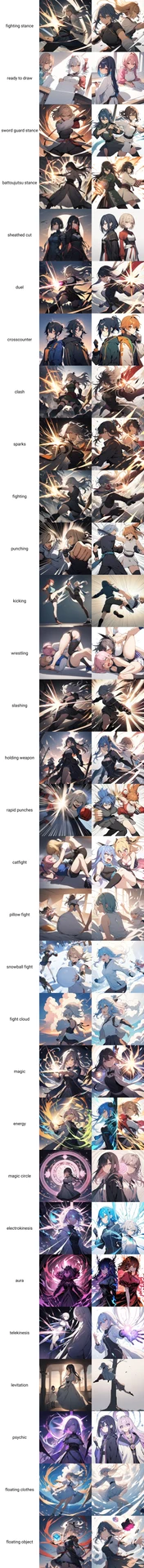 《戦闘・格闘技・魔法に関するもの》：図版1