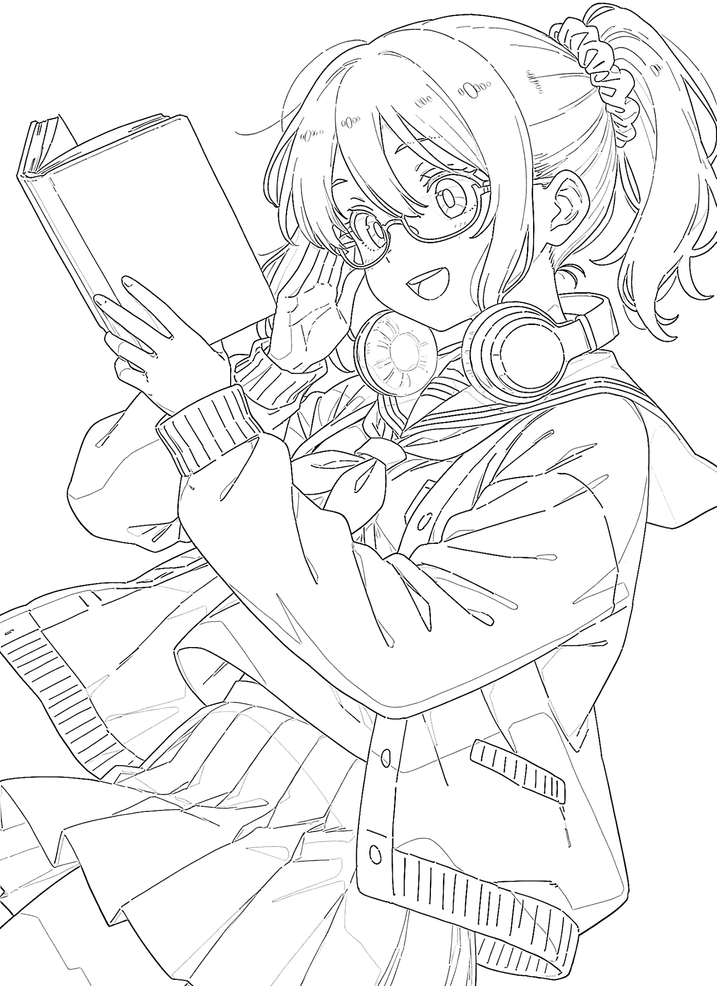 ①画像編集ソフトで線画抽出:図版2