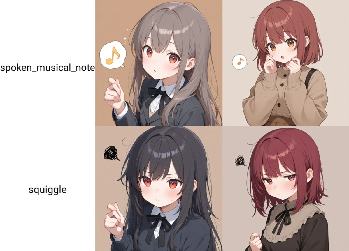記号や吹き出し：図版1