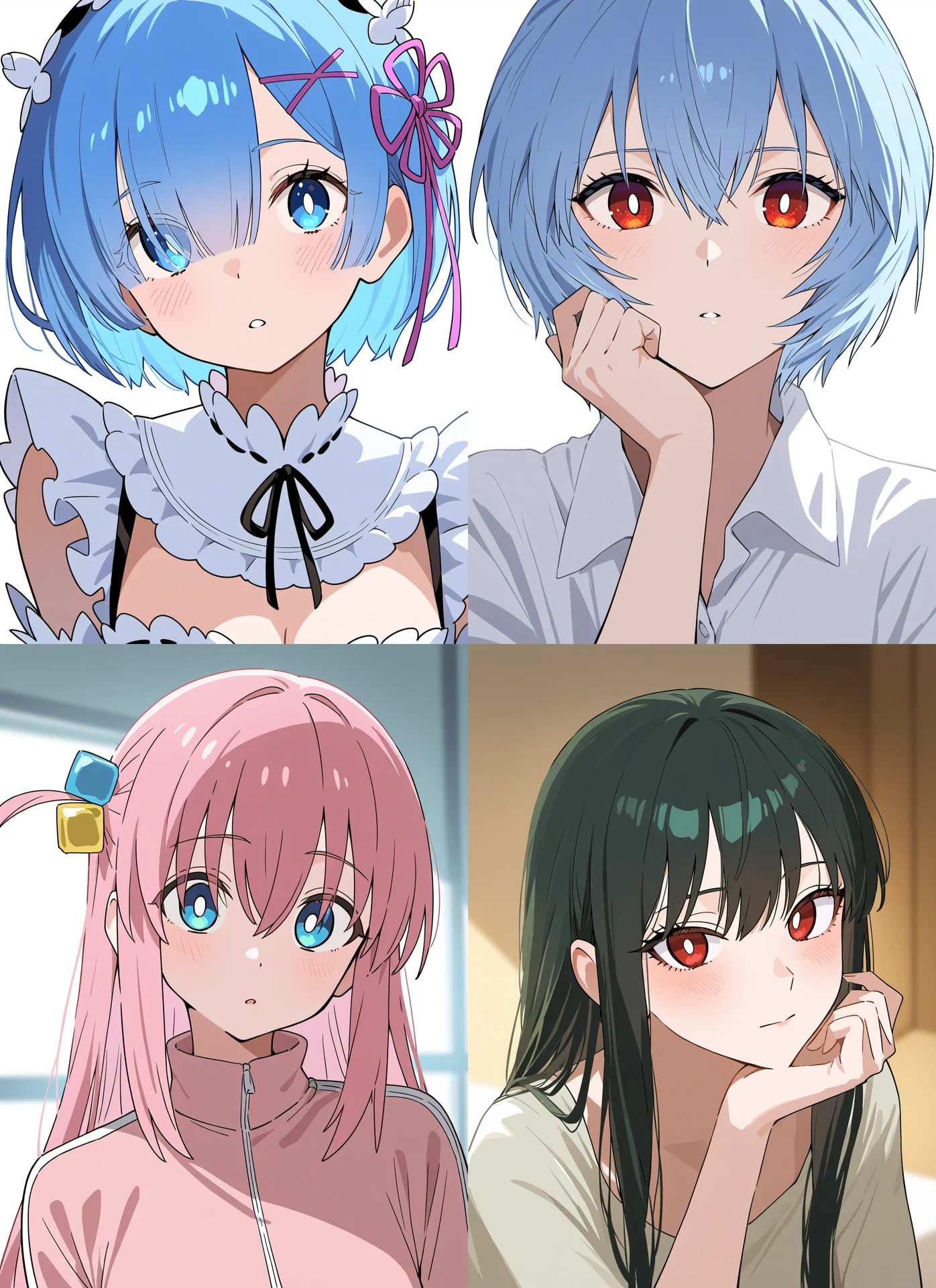 8.別のキャラクターで生成実験:図版1