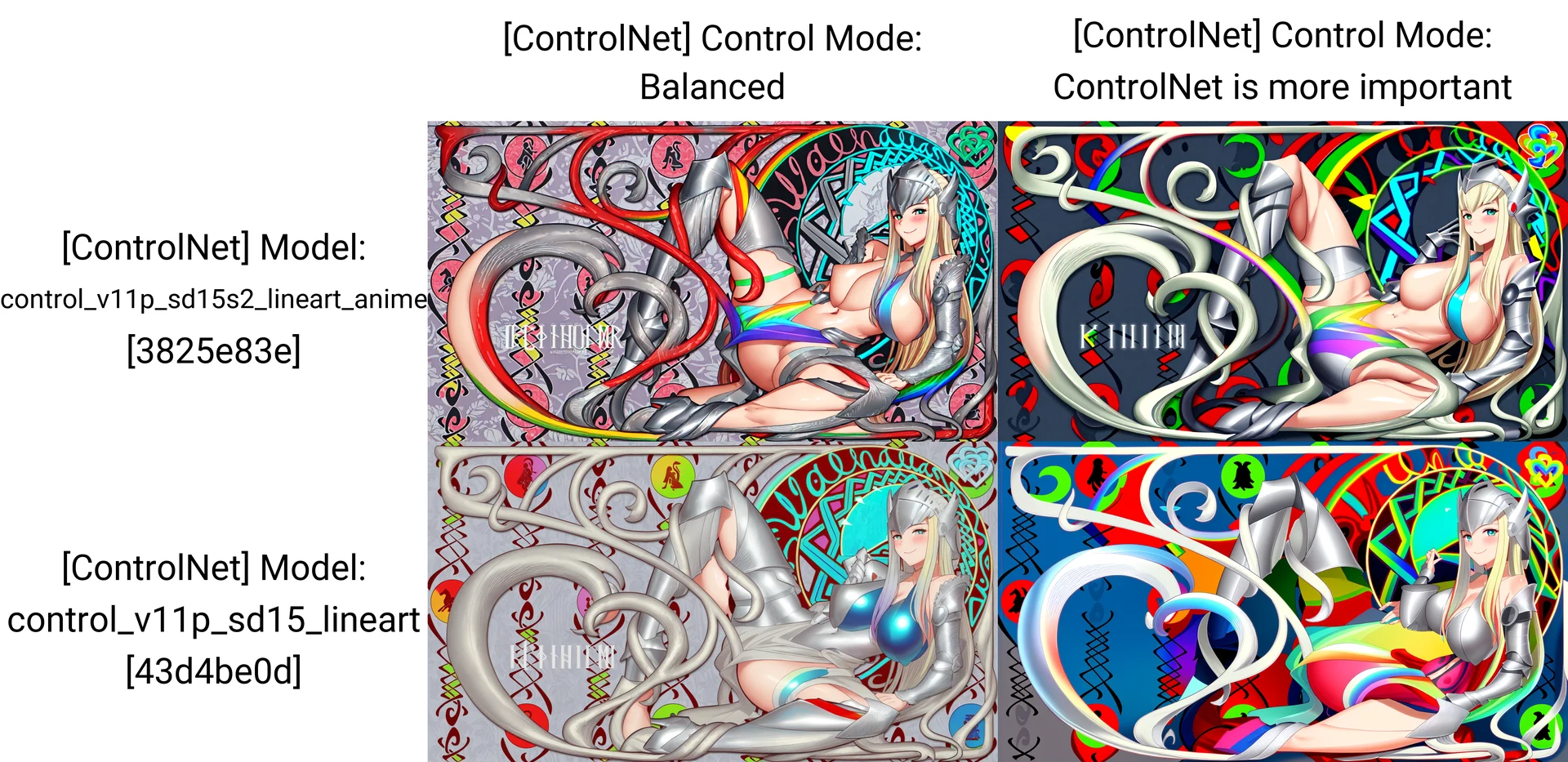 ・Controlnetを使ったt2iでどこまで綺麗に塗れるか?:図版4