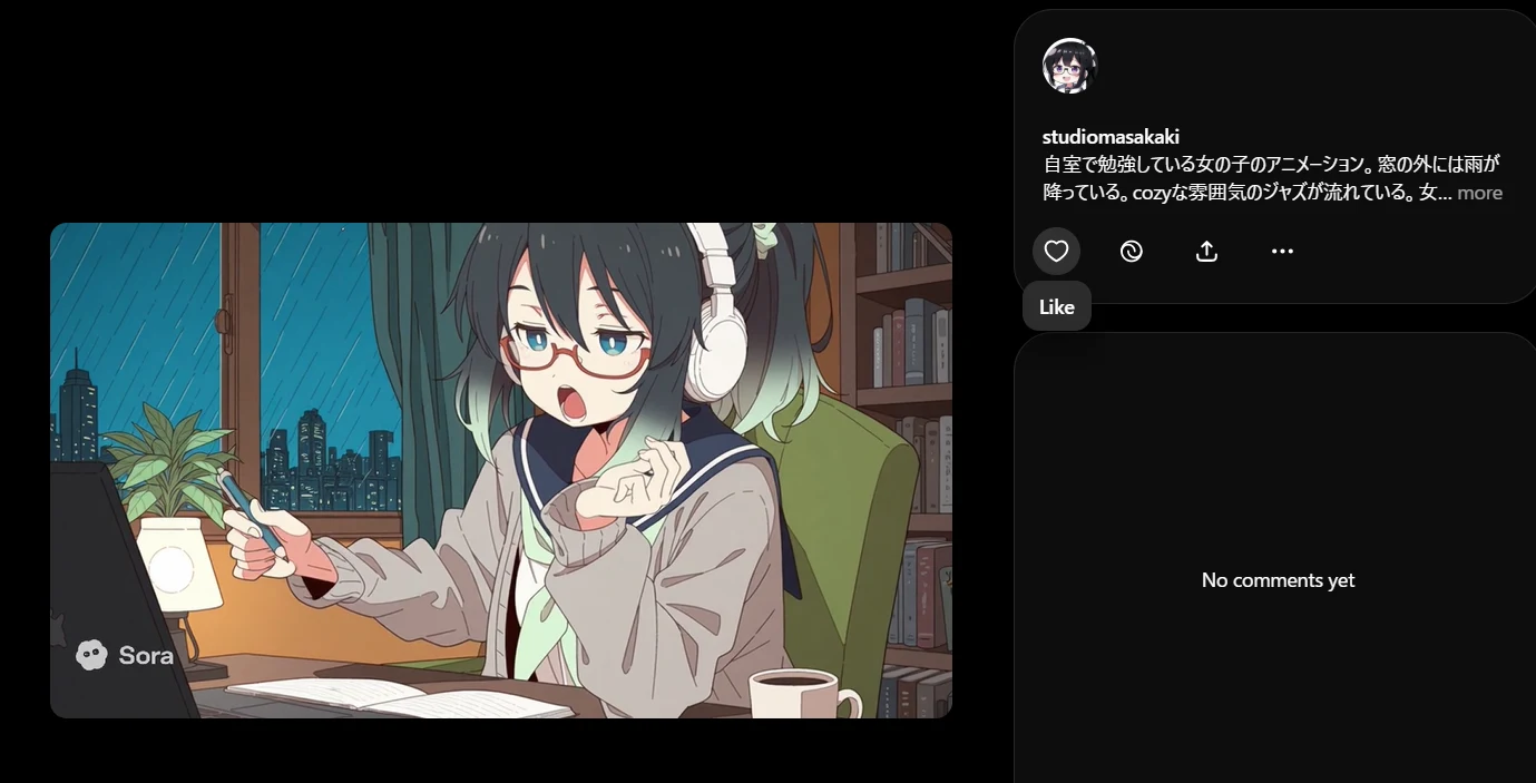 投稿の下にある❤が「いいね」。Xのようにリプライを送ることもできる。