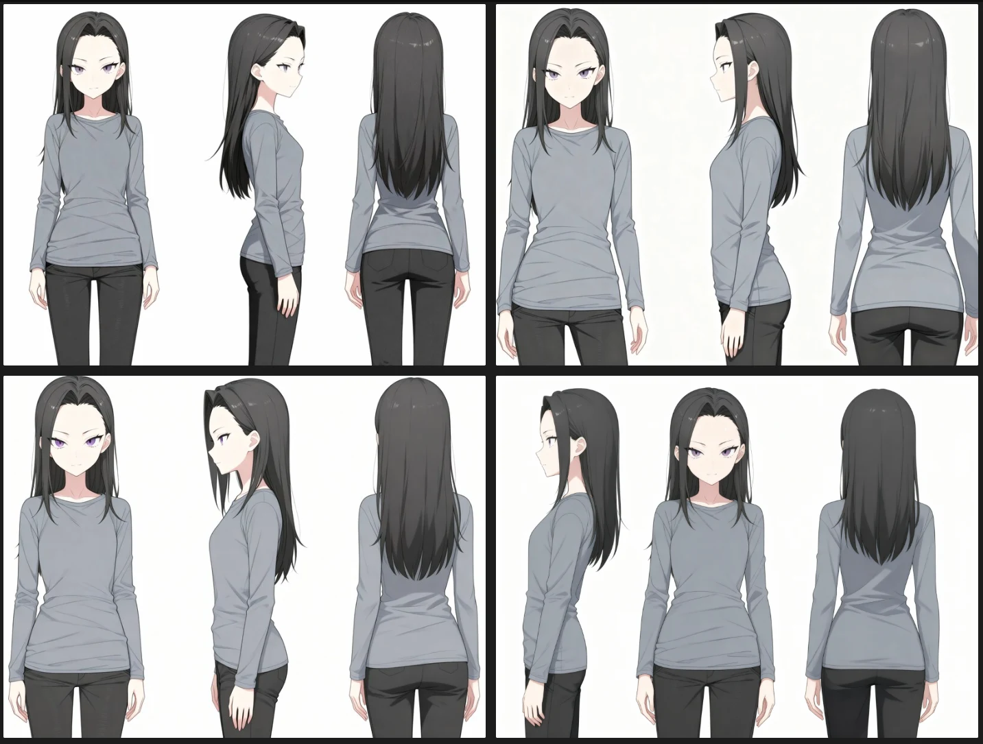検証13．LoRA用画像バリエーション：図版3