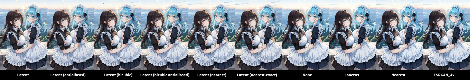 アップスケーラーごとの違い:図版3