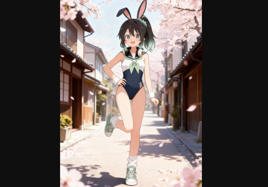 検証１．ポーズ・表情・服装・背景を変更：図版12