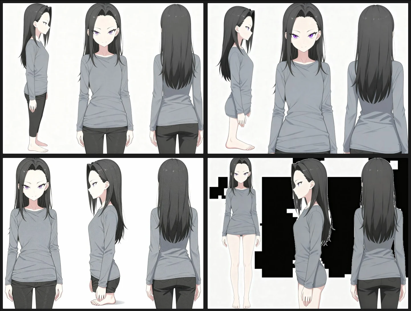 検証13．LoRA用画像バリエーション：図版5