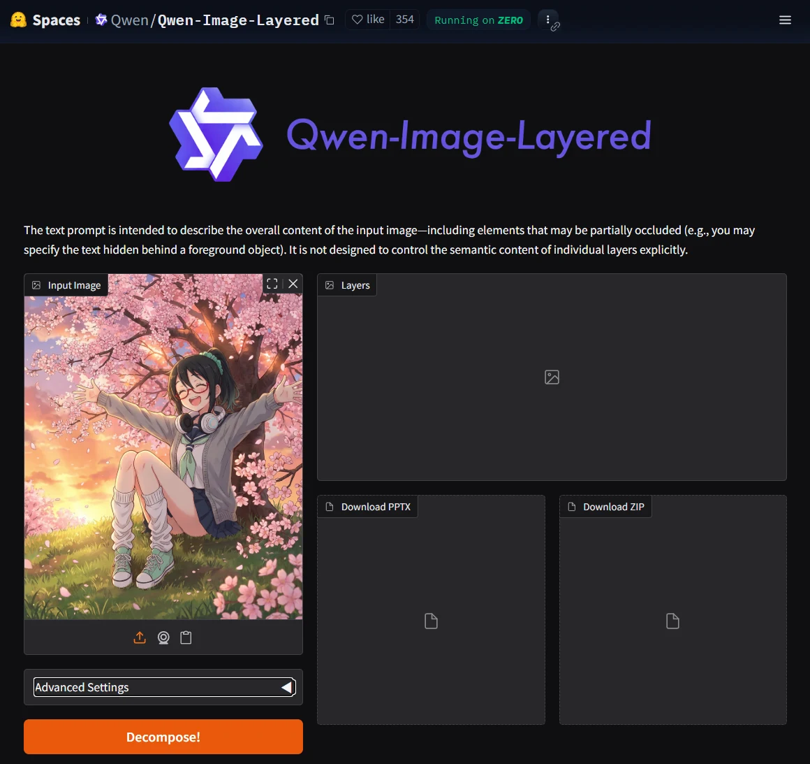 2.Qwen Image Layeredをオンラインで試そう:図版1