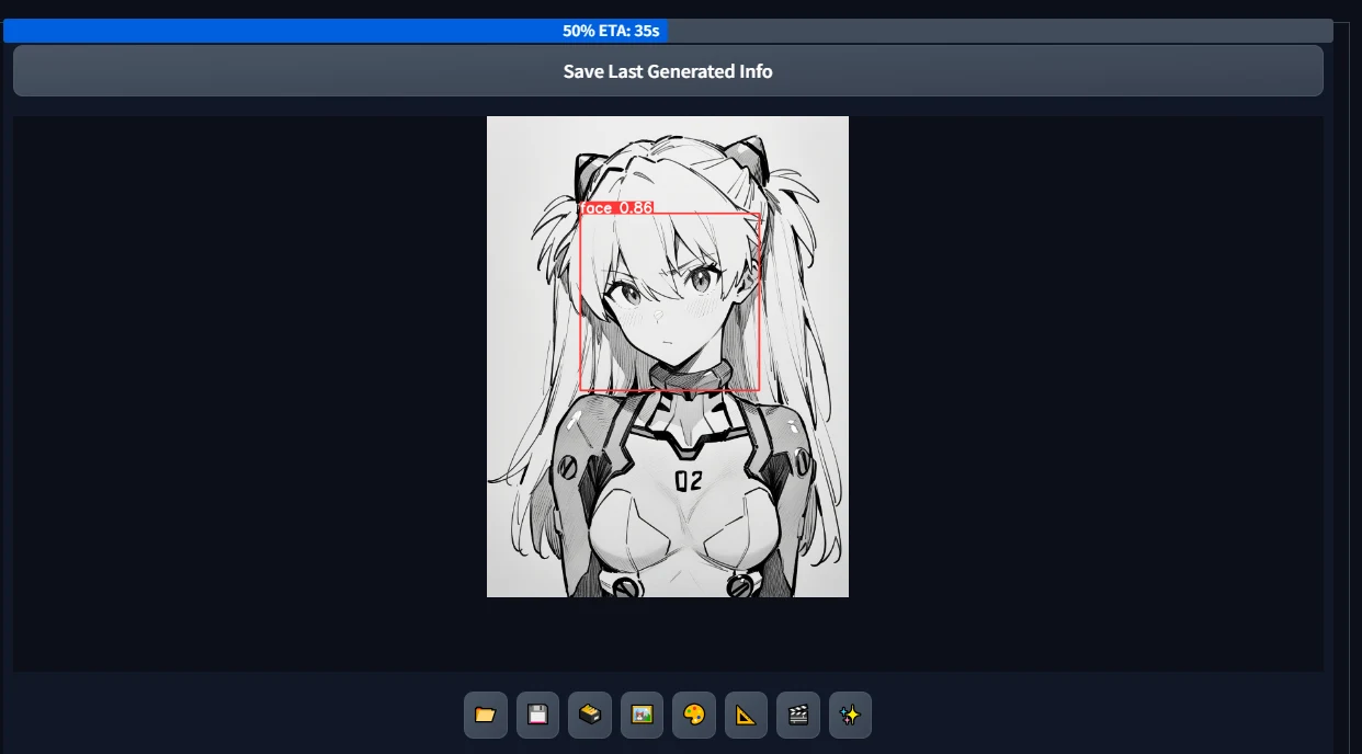 ④ADetailerで顔だけにLoRA適用する：図版2