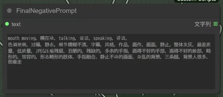 ④Prompt（プロンプト）ノード群：図版6