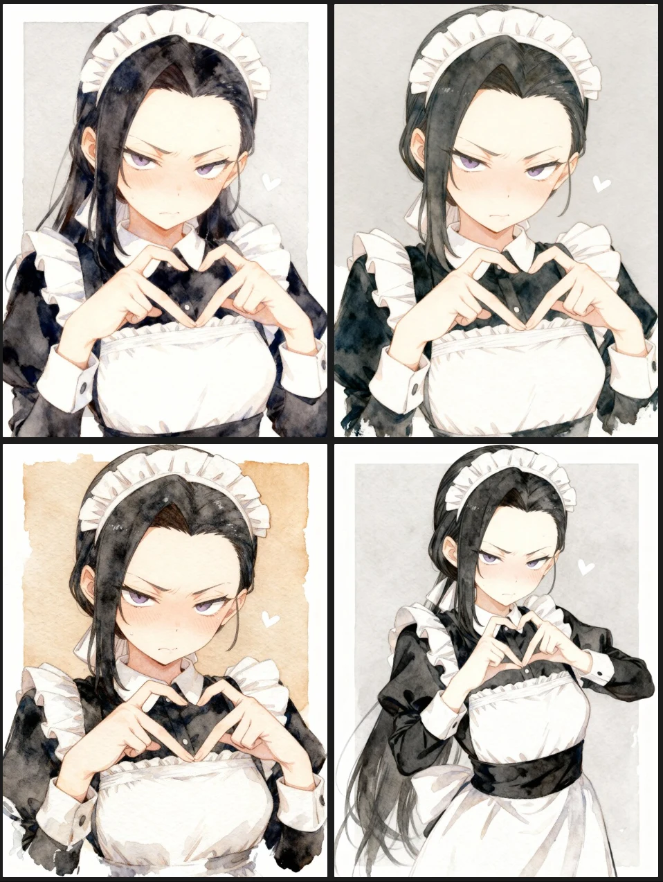 水彩画：図版1