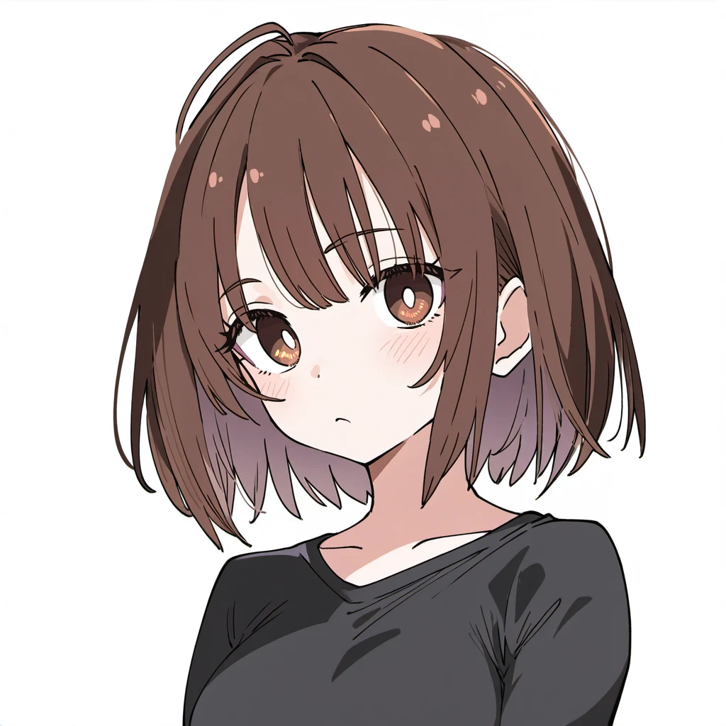 ①ベース1girlちゃんで学習させる場合:図版1