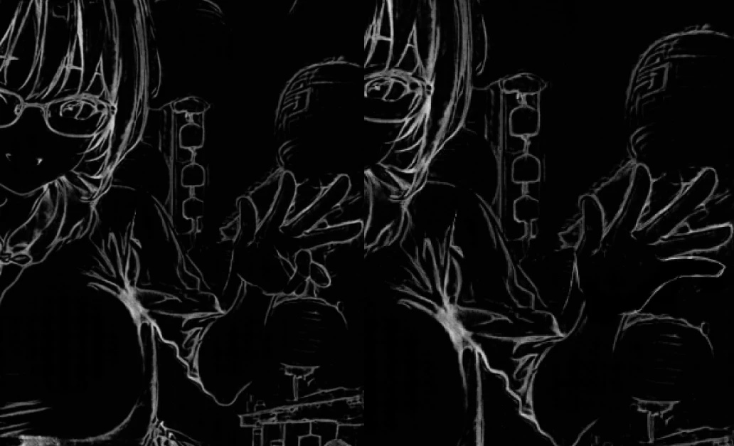③Lineartで線画修正:図版2