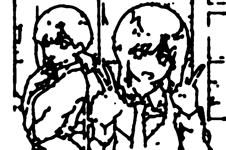 「fake_scribble」でふんわり構図を写し取る：図版2