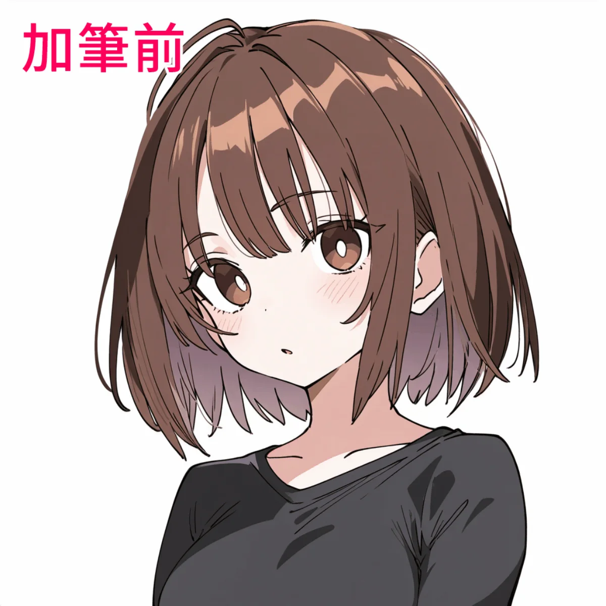 ①ベース1girlちゃんで学習させる場合:図版3