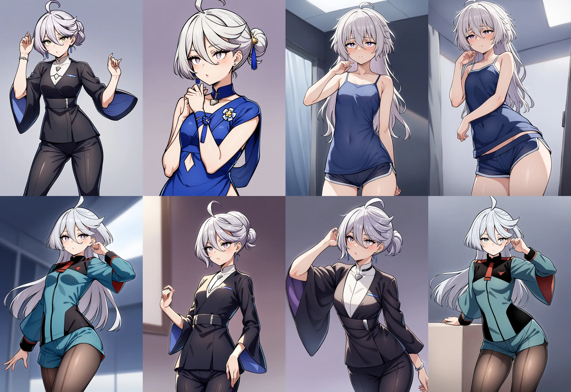 着せ替え可能な高性能キャラLoRAを作ろう！：図版1