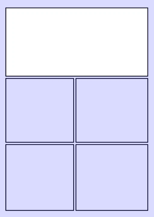 コマ割りのやり方:図版1