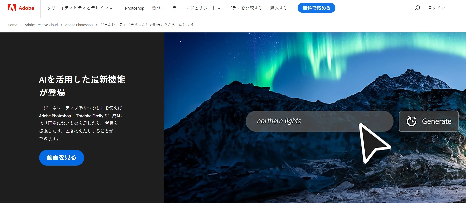生成塗りつぶしとは:図版1