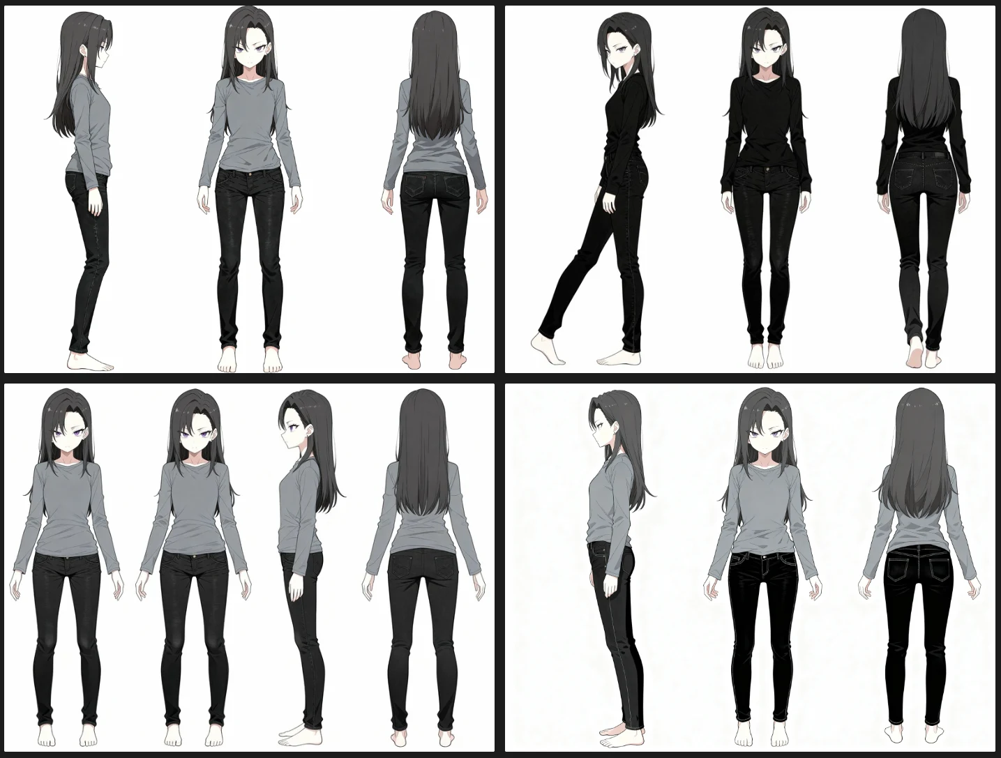 検証13．LoRA用画像バリエーション：図版8